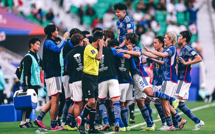 日本队3比1战胜巴林连续第9次晋级亚洲杯八强