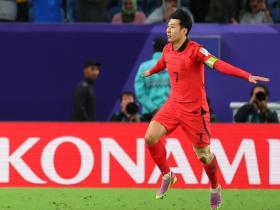 韩国球员孙兴慜谈亚洲杯胜利和目标