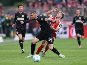 柏林联合与斯图加特战成4-4,德甲激情碰撞