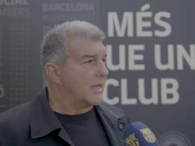 巴萨主席拉波尔塔回顾俱乐部现状并讨论欧超联赛情况