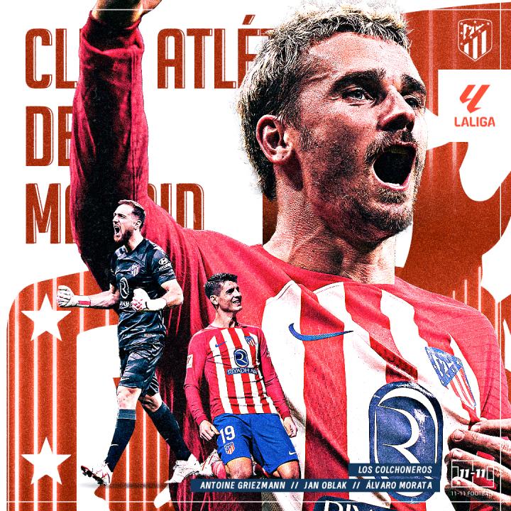 11-11足球原创//三人行海报系列马竞:主场不.