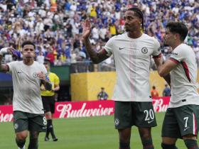 切尔西2-0弗鲁米嫩塞，世俱杯半决赛胜利