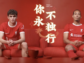 利物浦官方发布新春献礼短片，球员送祝福给中国球迷