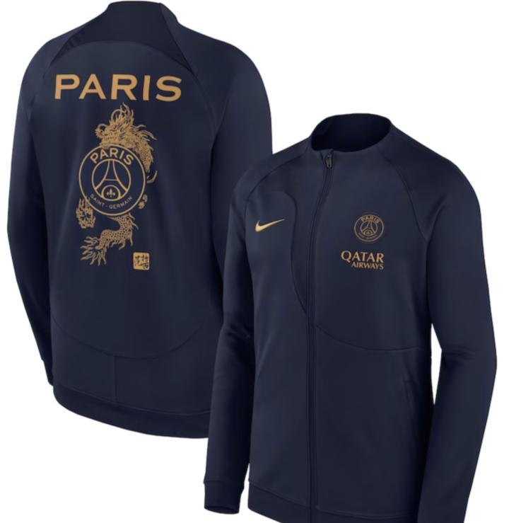 巴黎圣日耳曼发布中国龙年特别版印字球衣