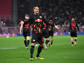 RB Leipzig主场2-0击败门兴格拉德巴赫