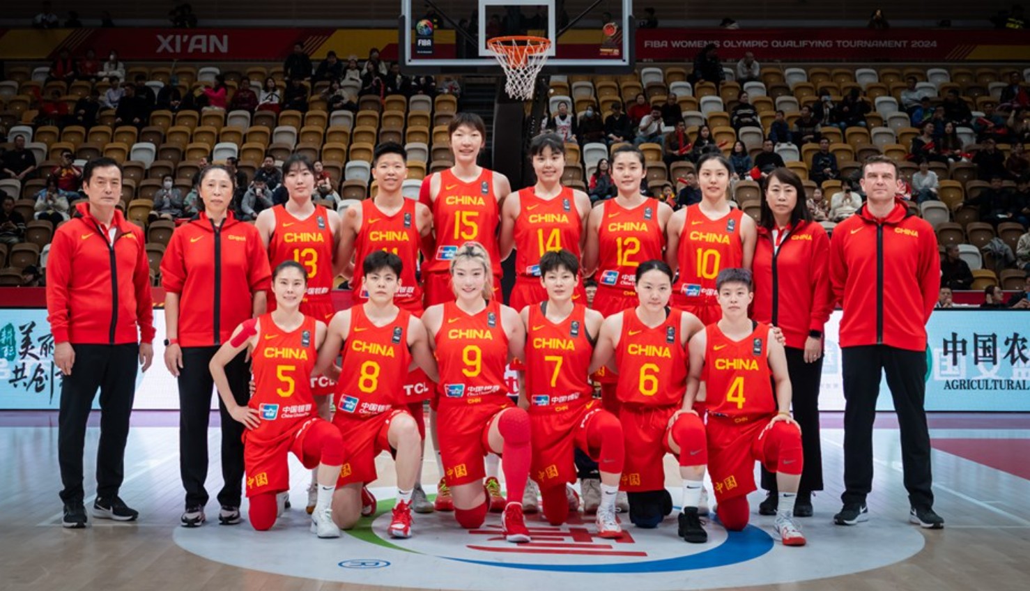中国三大球首支因新西兰输球中国女篮提前进军巴黎奥运