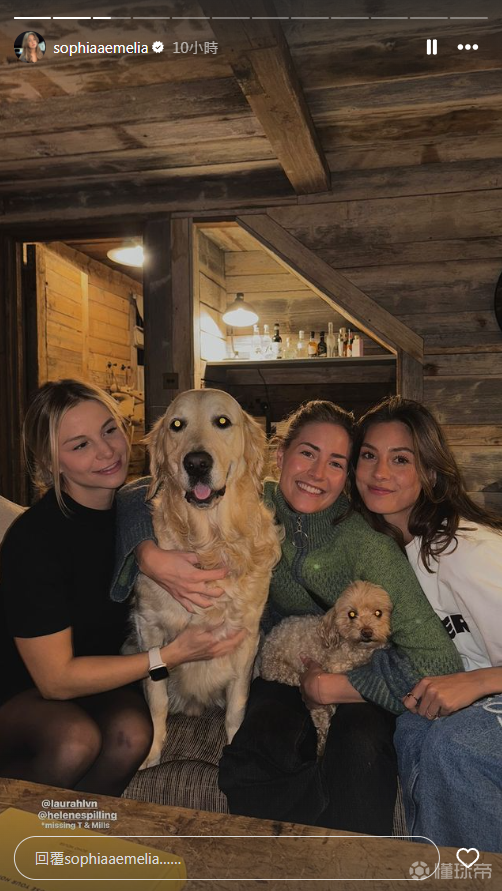 厄德高携女友哈弗茨携女友参加聚会