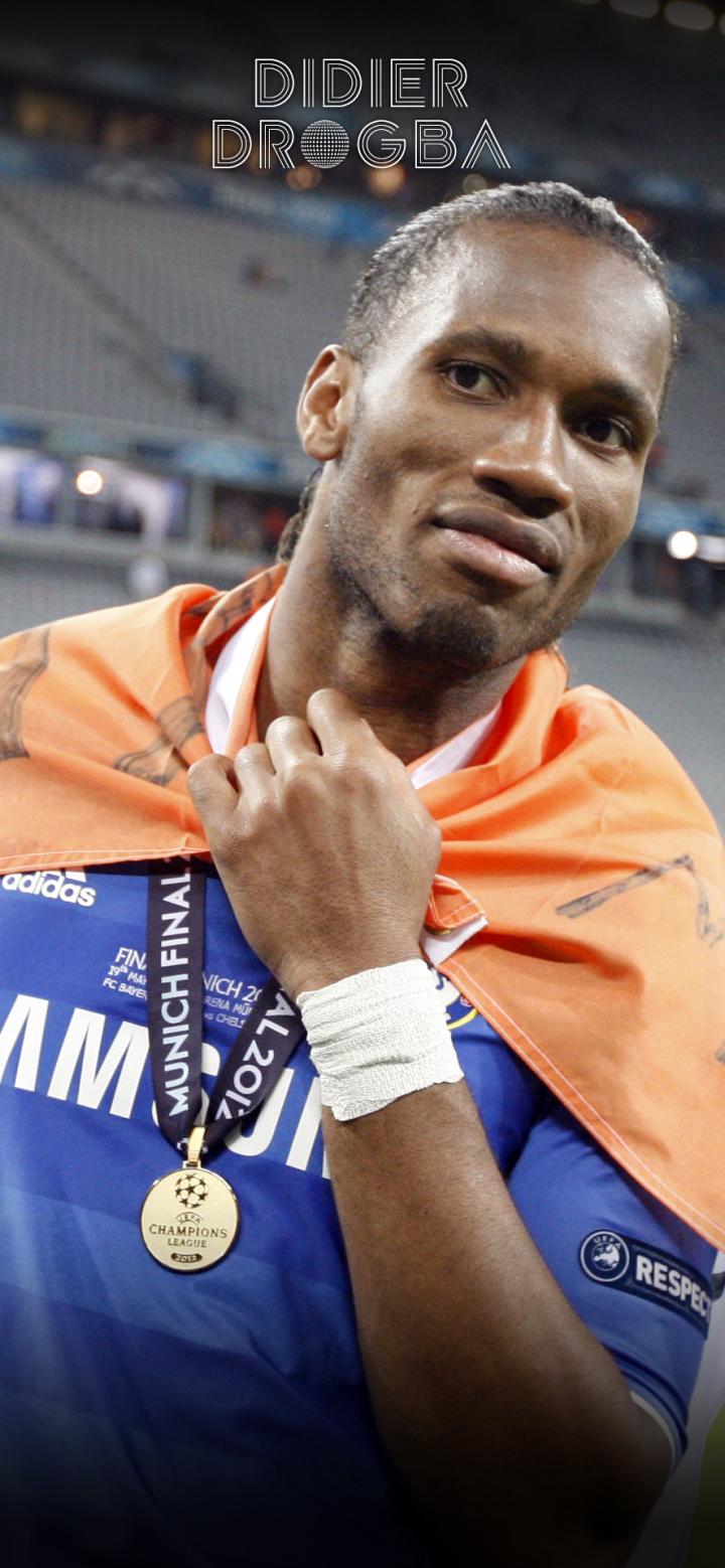 【每日足球帅图】魔兽凶猛丨德罗巴霸气手机壁纸精选