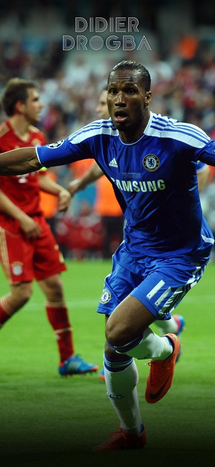 每日足球帅图魔兽凶猛丨德罗巴霸气手机壁纸精选