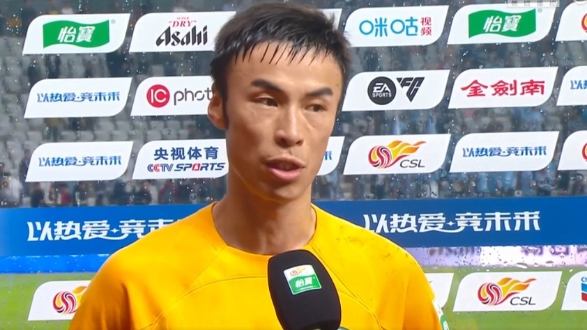 懂球帝首页>动态>张煜东:丢球后应及时转变心态