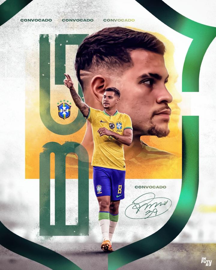 加急60火速归家恭喜喜子中场吉马良斯入选巴西