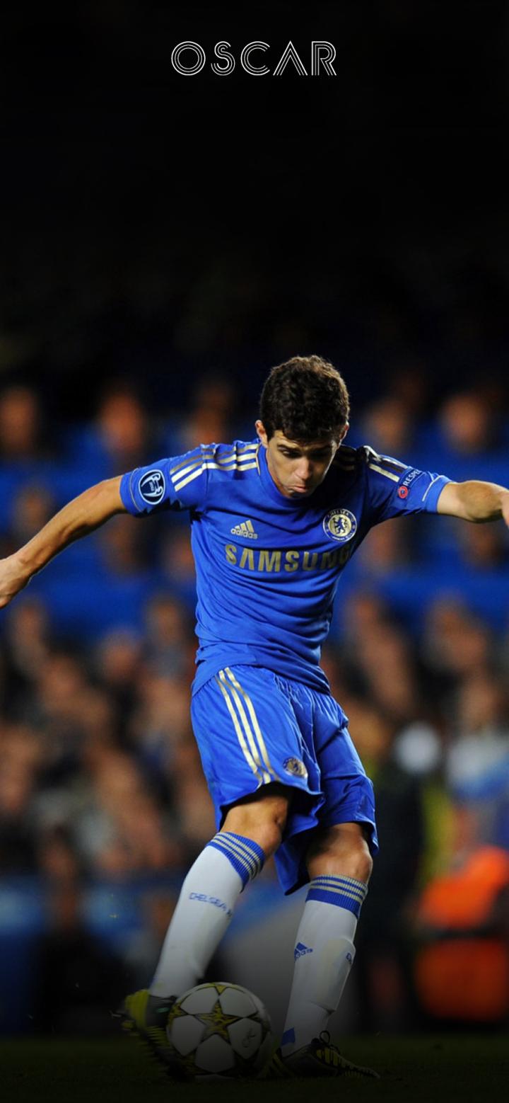 每日足球帅图灵动金人丨奥斯卡帅气手机壁纸切尔西篇