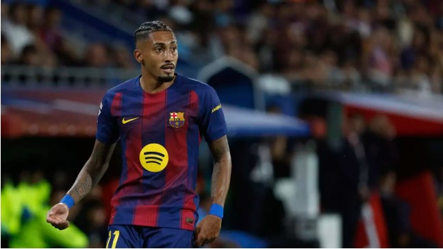 每体：拉菲尼亚可能在周末联赛回归名单，但可能不会上场