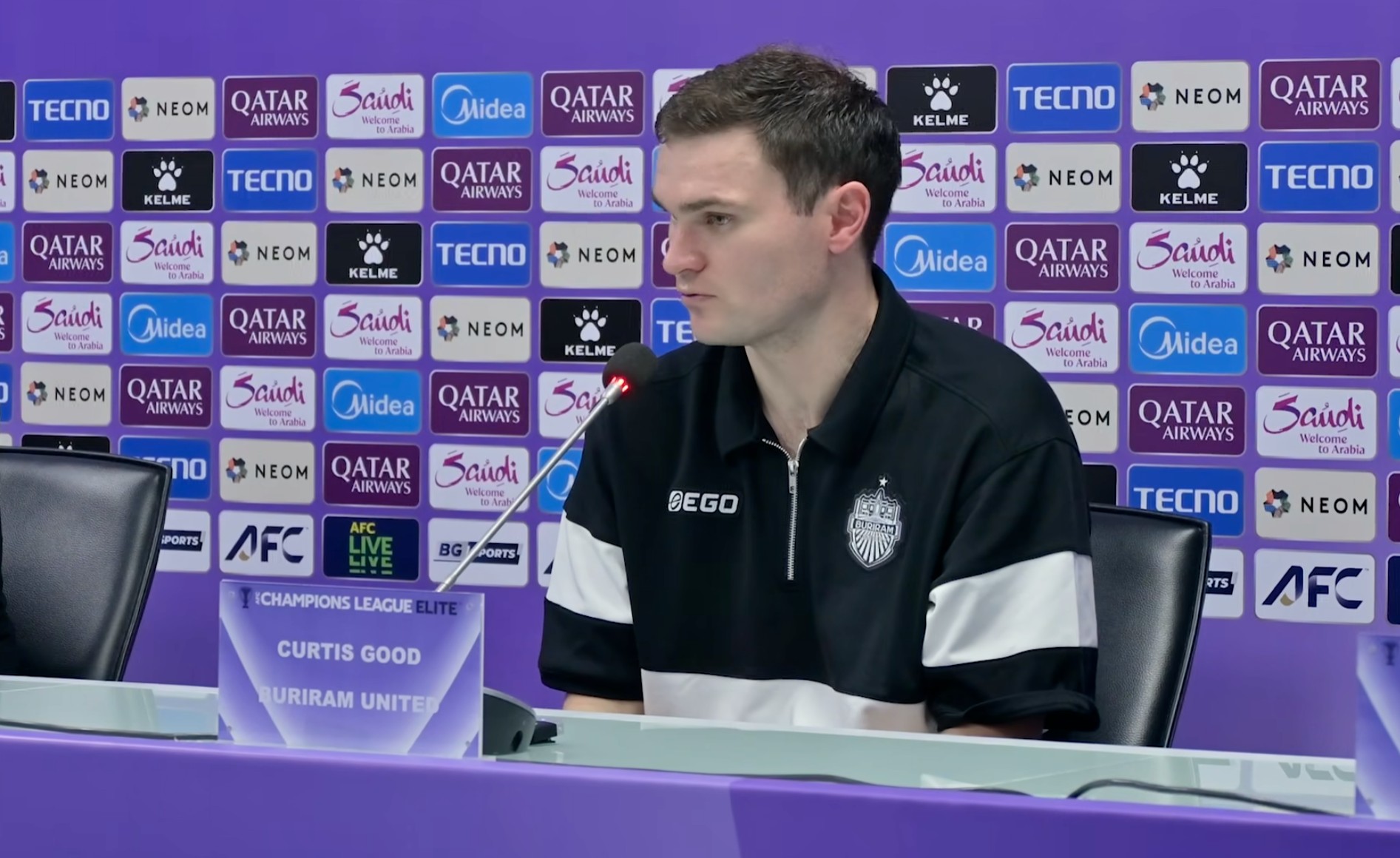 武里南联外援：每名队友都表现得非常出色，我们晋级机会很大