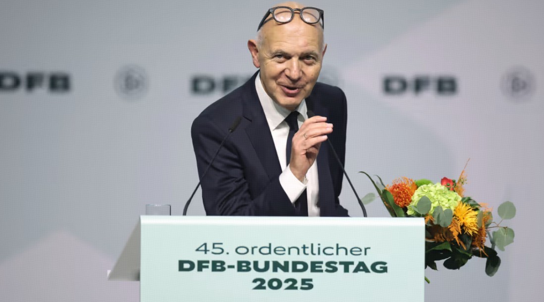 官方：诺伊恩多夫连任德国足协主席