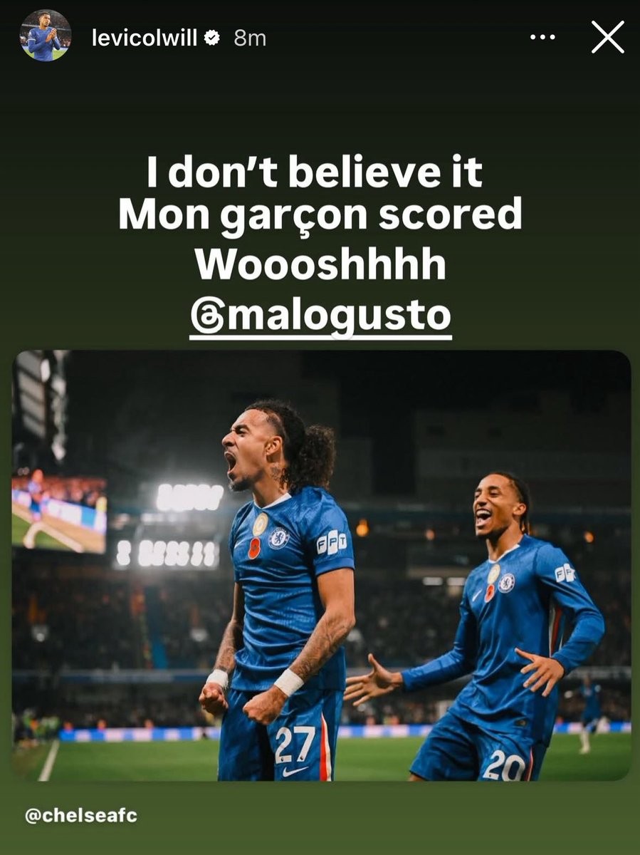 古斯托斩获一线队首球，科尔威尔：难以置信，我的兄弟进球了