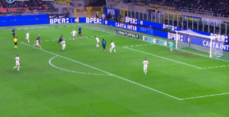 半场战报：国米1-0拉齐奥，劳塔罗开场三分钟闪击建功