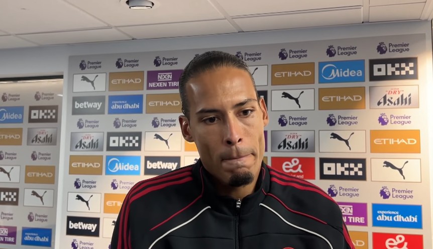 范戴克：我认为那个进球应算有效；现在谈争冠没有意义