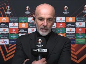 米兰主教练皮奥利谈欧联杯晋级之路