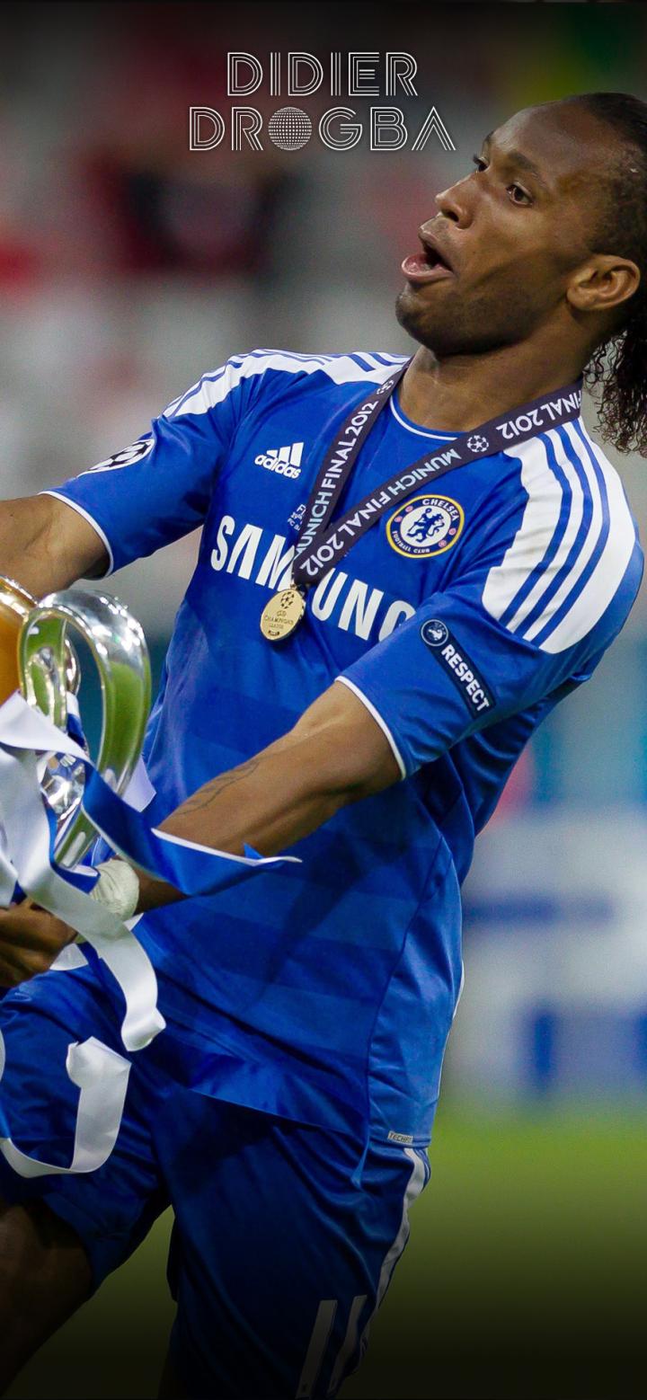 【每日足球帅图】魔兽凶猛丨德罗巴霸气手机壁纸精选