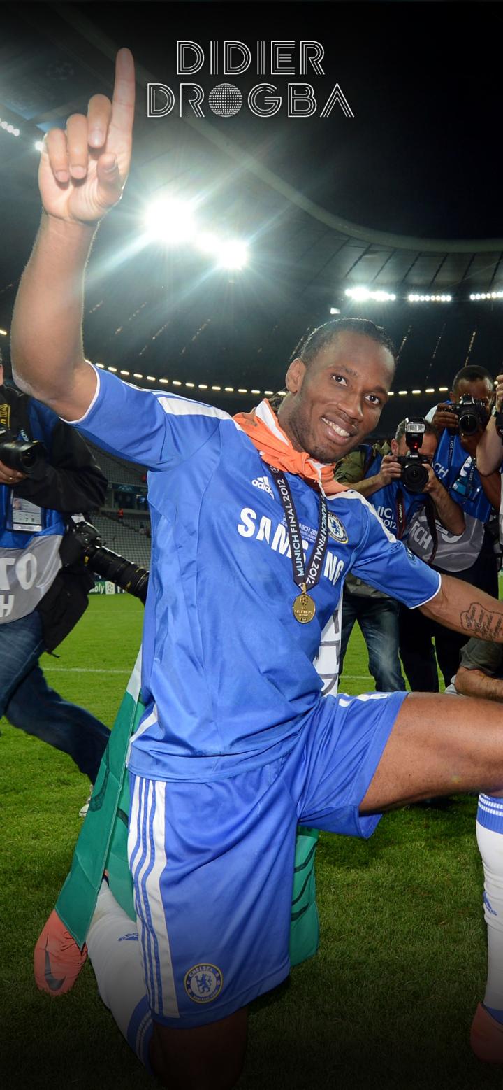 【每日足球帅图】魔兽凶猛丨德罗巴霸气手机壁纸精选