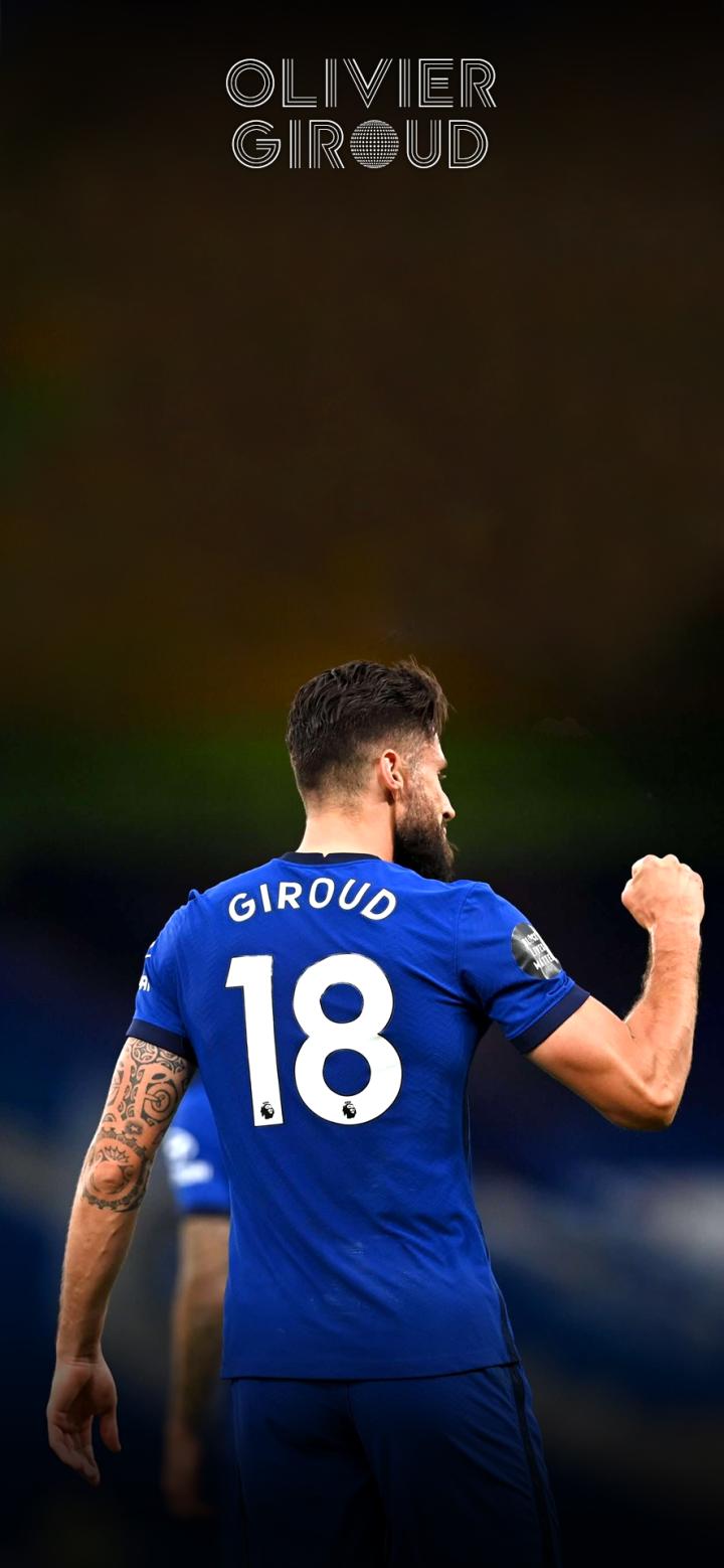 【每日足球帅图】吉鲁骚气手机壁纸切尔西篇