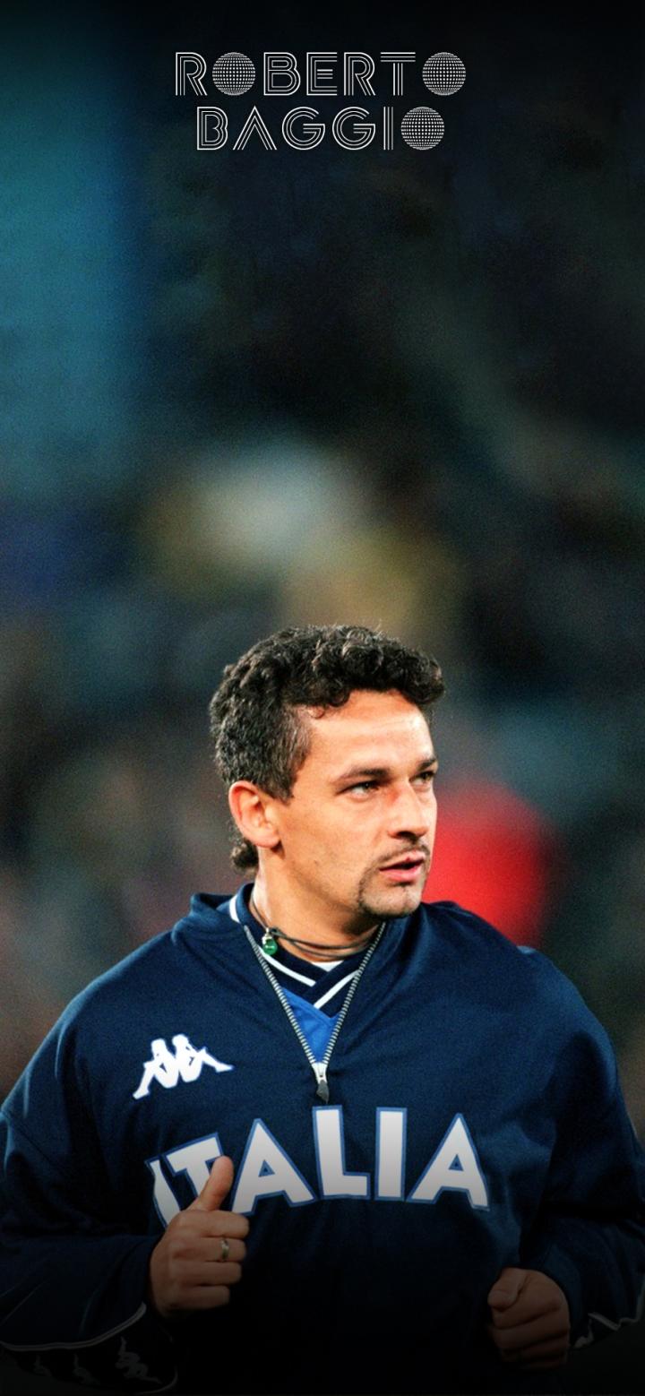 【每日足球帅图】优雅马尾丨巴乔手机壁纸精选part2|意大利|ac米兰