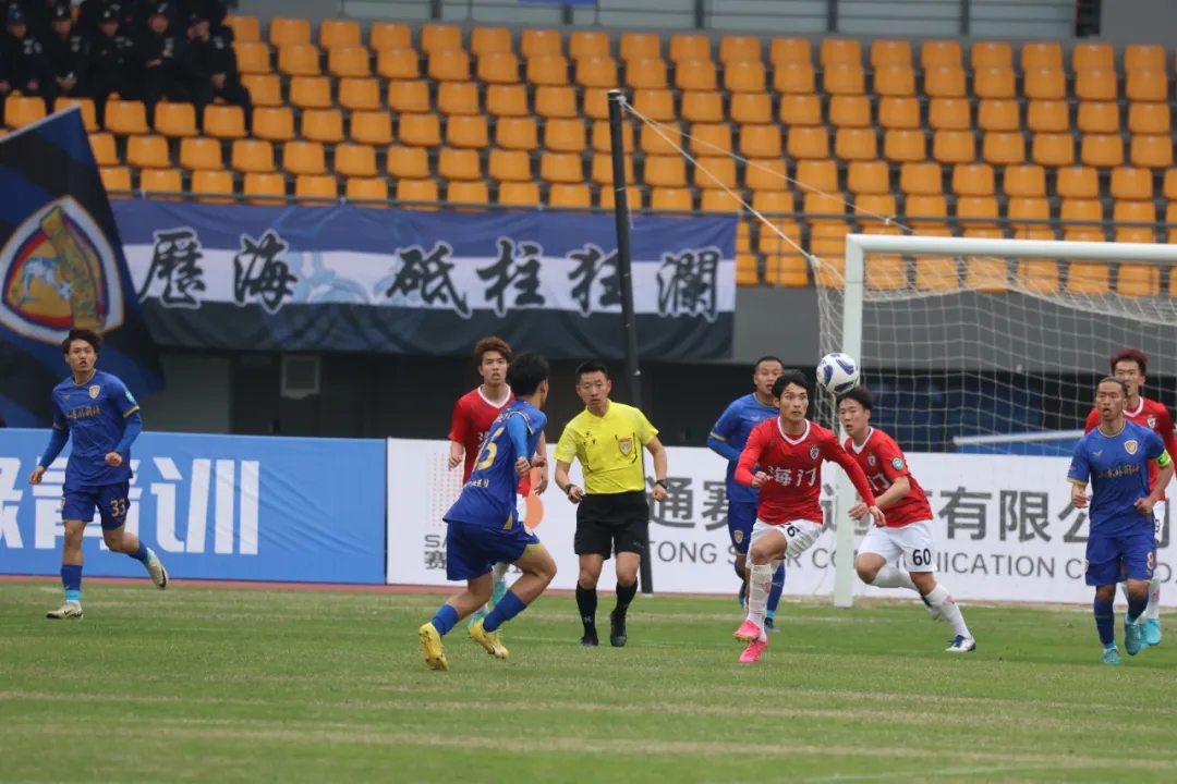 战报2024中乙联赛揭幕战海门珂缔缘旗开得胜