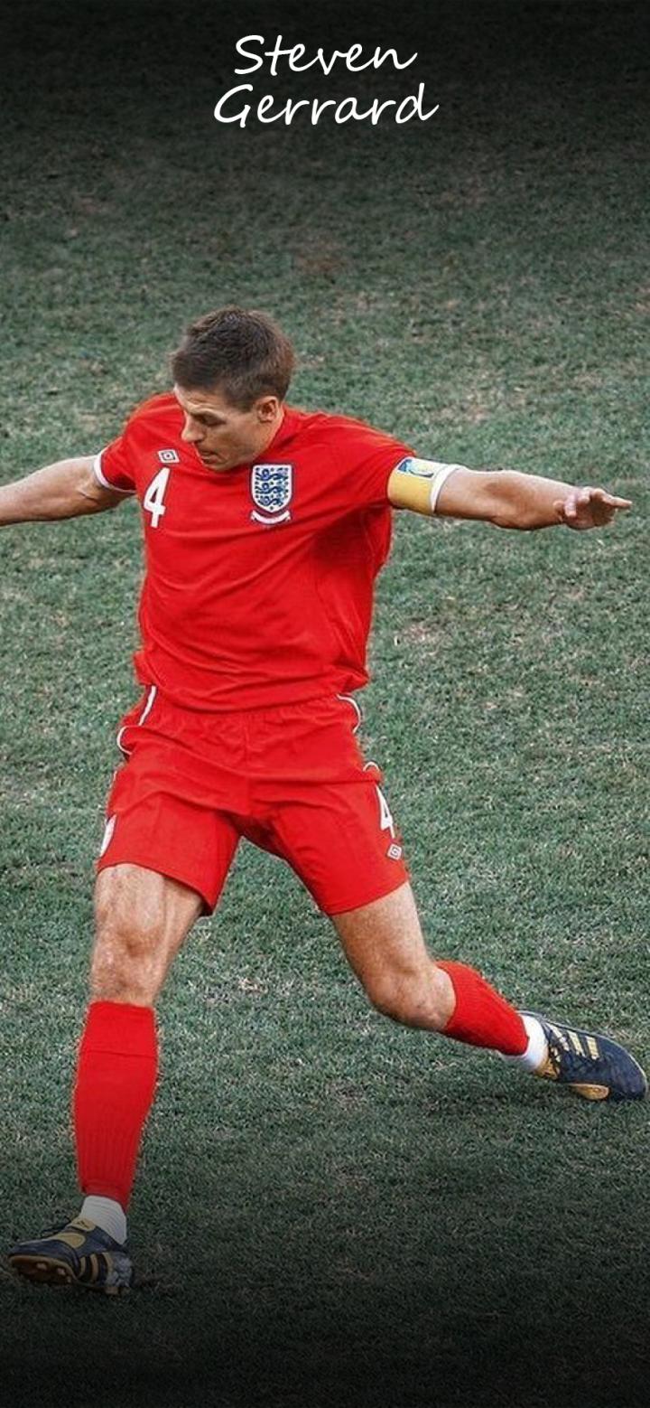 【每日足球帅图】红军传奇丨杰拉德帅气手机壁纸精选