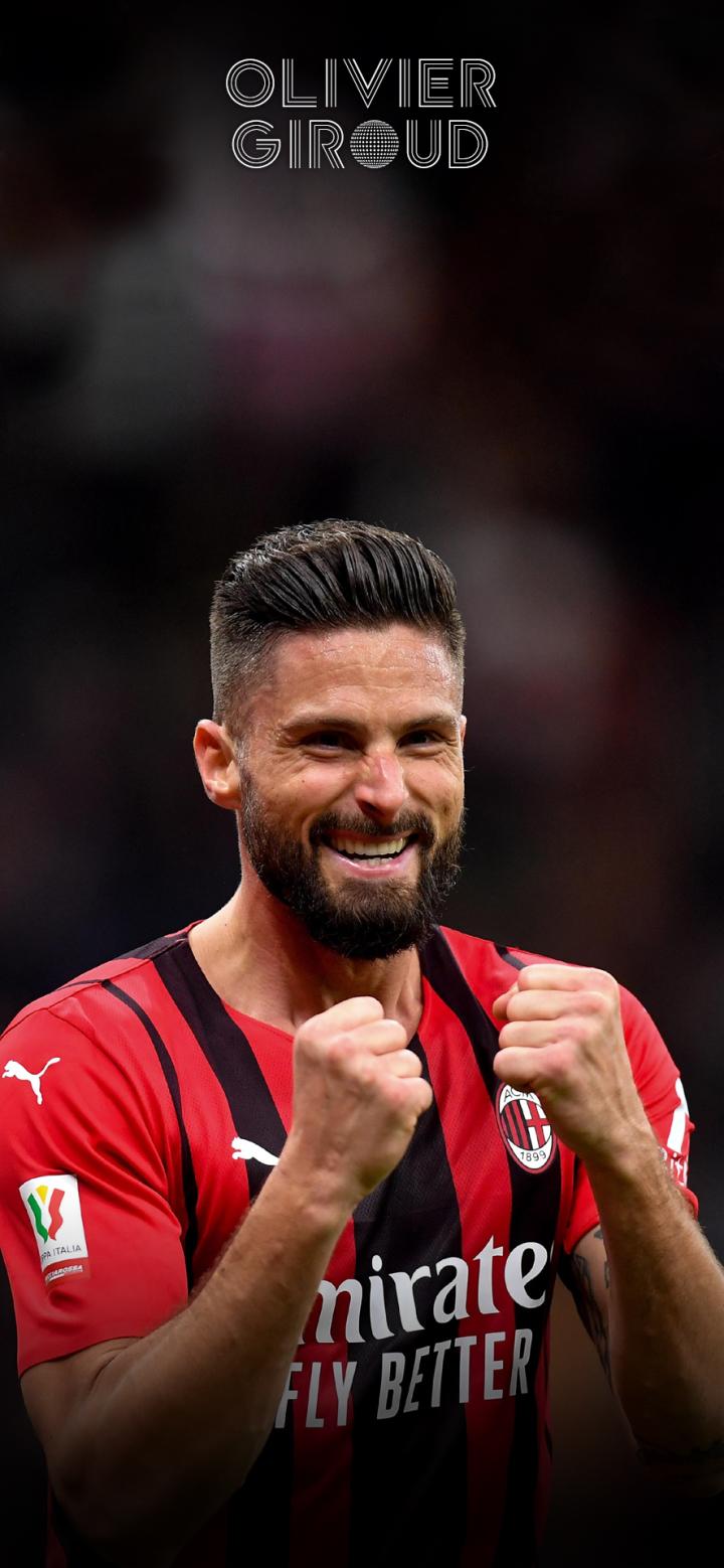 每日足球帅图吉鲁手机壁纸精选米兰篇