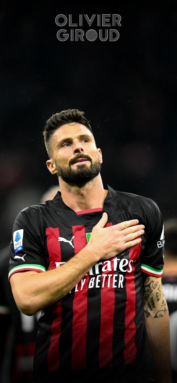 每日足球帅图吉鲁手机壁纸精选米兰篇