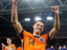 荷兰国家队4-0大胜苏格兰 赖因德斯传射建功