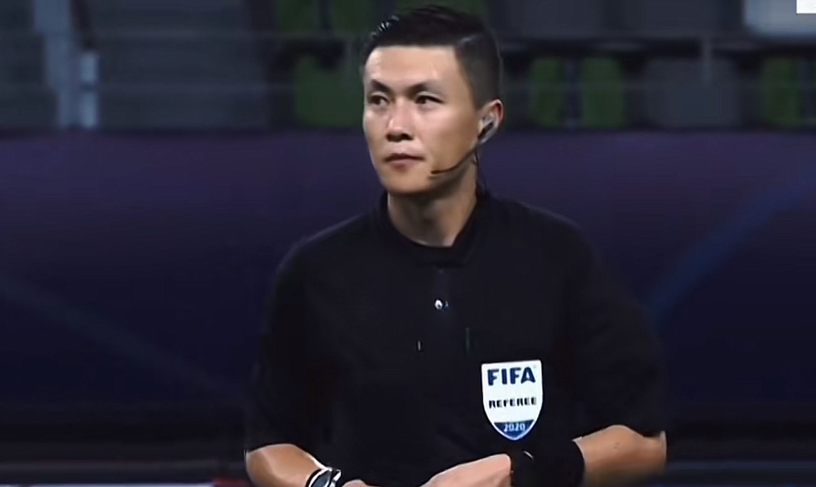沈寅豪将执法u23亚洲杯决赛,担任助理var裁判