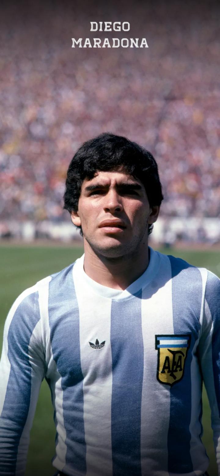 每日足球帅图球王丨马拉多纳手机壁纸精选part6