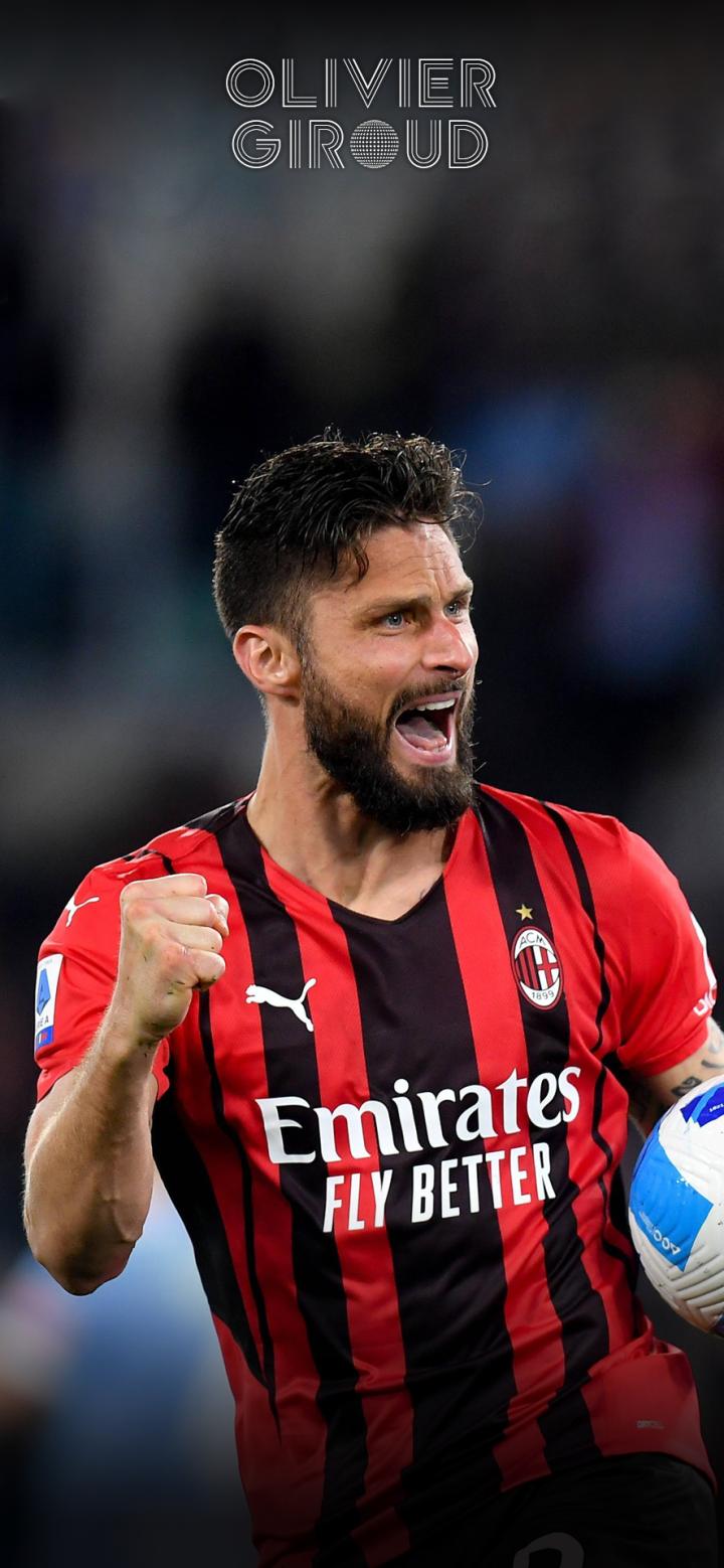 每日足球帅图吉鲁手机壁纸精选米兰篇