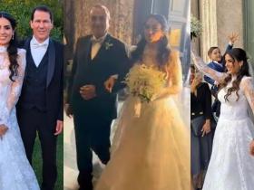 比利时国家队主帅加西亚与恋人完婚