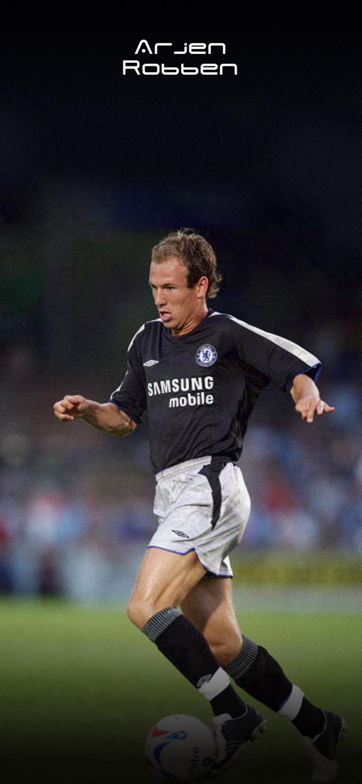 【每日足球帅图】蓝衣小飞侠丨罗本手机壁纸精选切尔西篇01