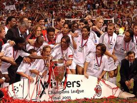 21年前AC米兰点球战夺冠，球星们依旧永存记忆