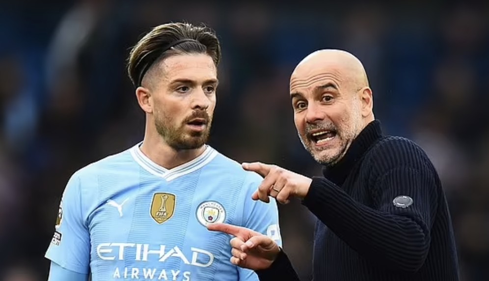 理查德凯斯瓜迪奥拉在镜头前批评格拉利什是在装腔作势