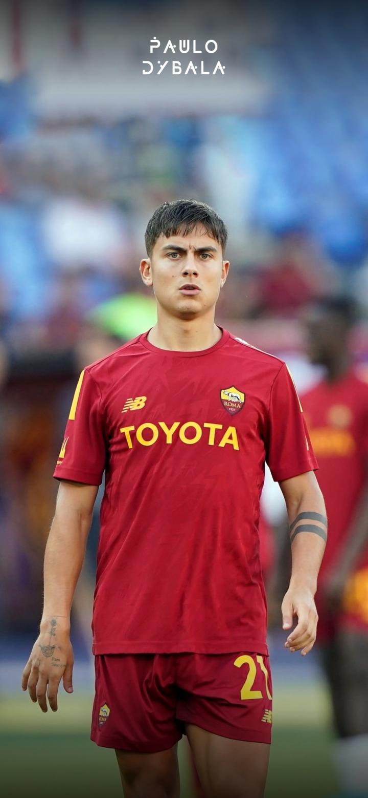【每日足球帅图】迪巴拉手机壁纸精选罗马篇part 1