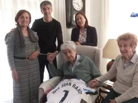 皇家社会队史1号会员何塞-胡安-拉莫斯迎来95岁生日