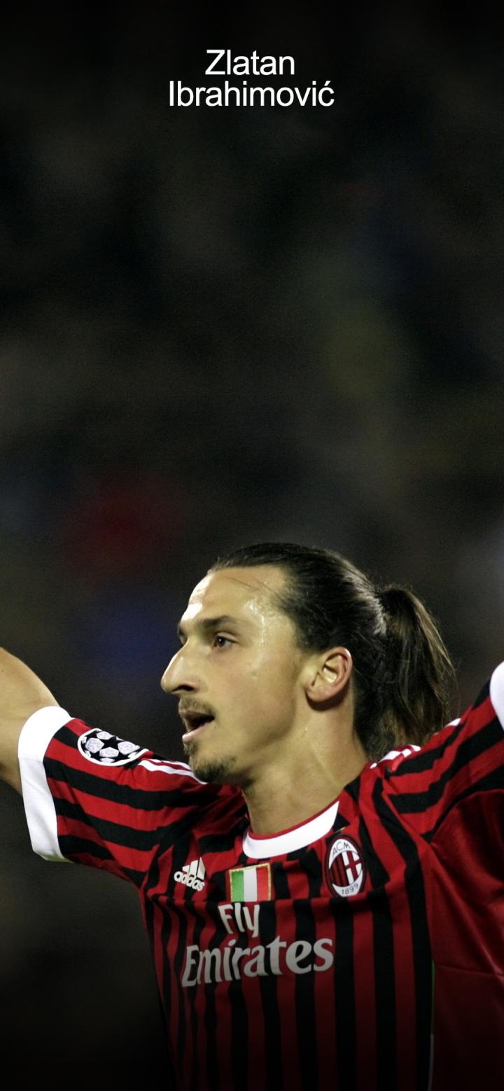 【每日足球帅图】我叫兹拉坦丨伊布手机壁纸精选米兰篇03|ac米兰|伊布