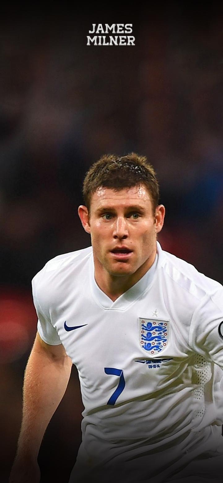 每日足球帅图英超活化石丨米尔纳手机壁纸精选part1