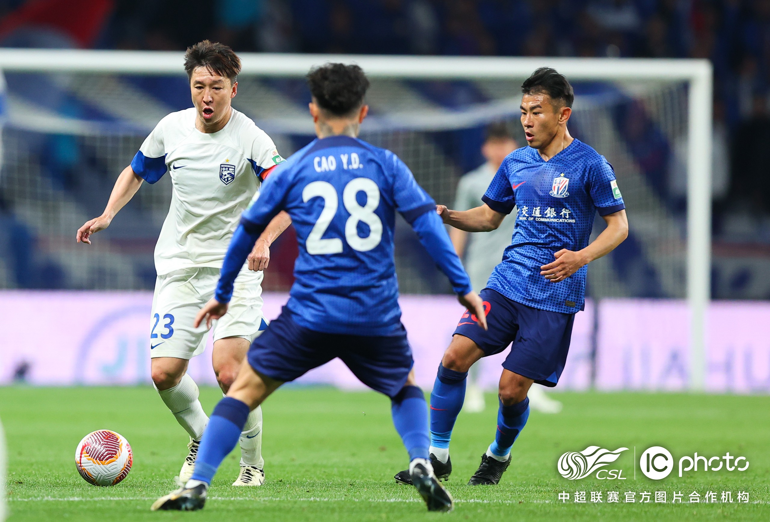 谢鹏飞高天意收获申花首球多点开花上海申花41武汉三镇