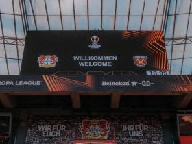 德国官方禁止西汉姆联球迷进入勒沃库森主场球迷区