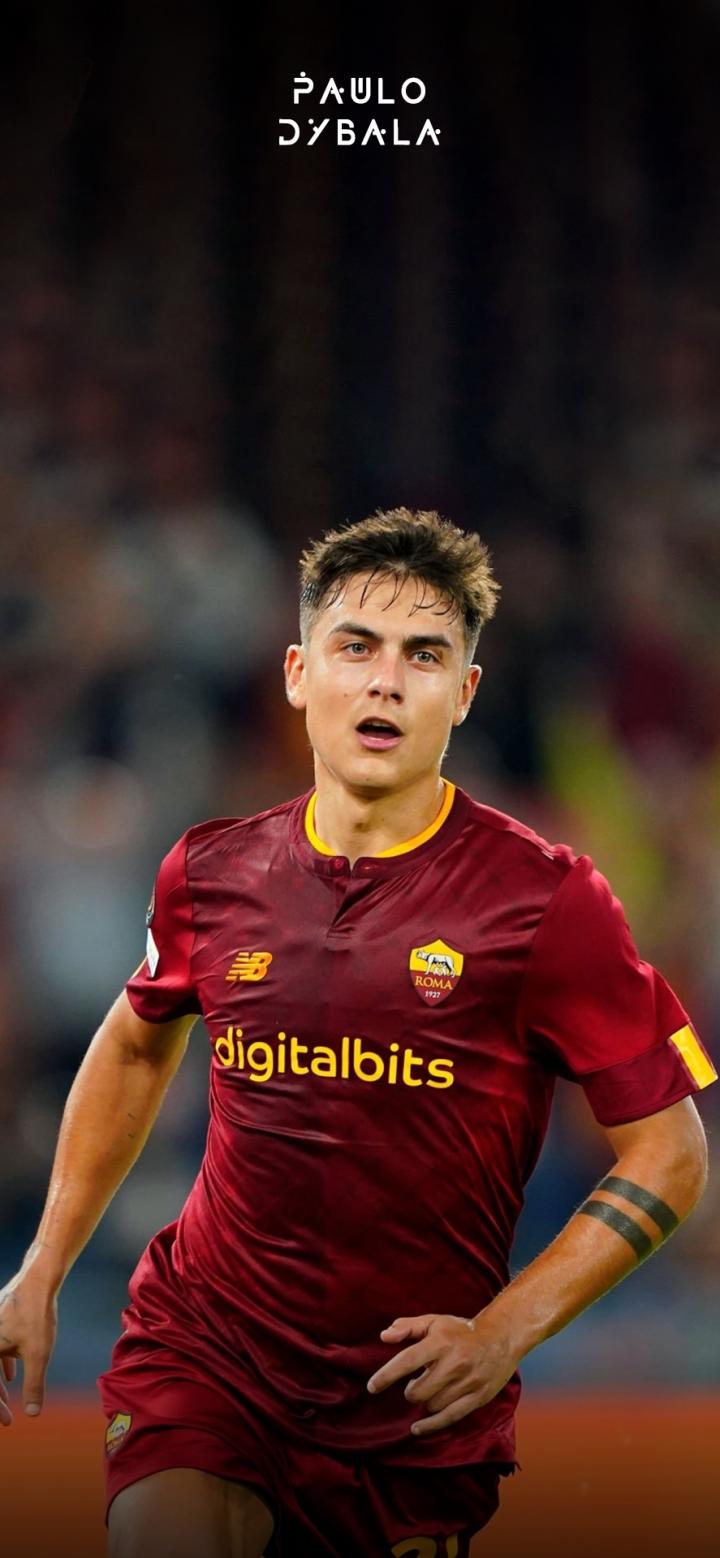 【每日足球帅图】迪巴拉手机壁纸精选罗马篇part 1