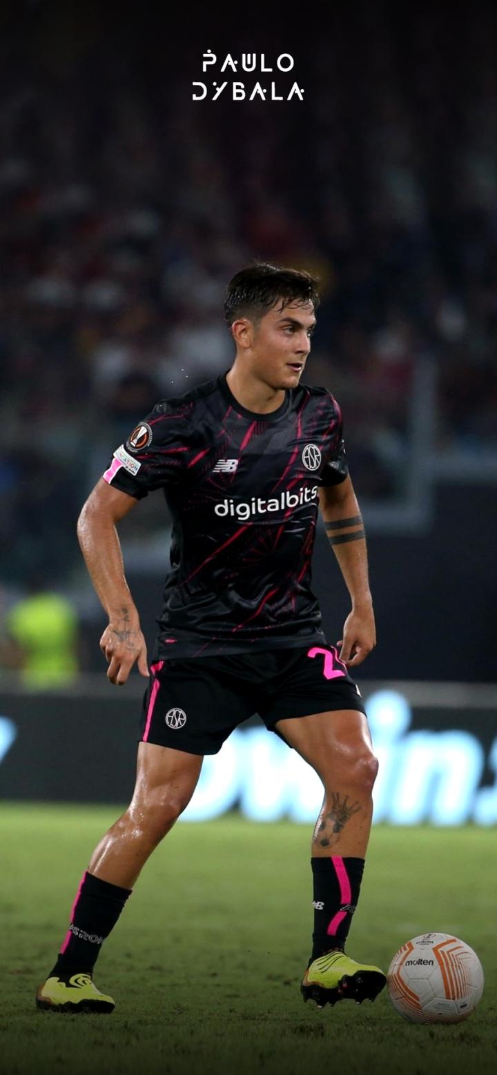 每日足球帅图迪巴拉手机壁纸精选罗马篇part1