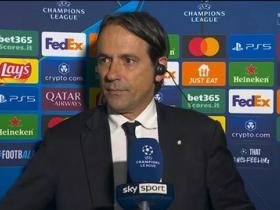 因扎吉赞叹国米晋级欧冠决赛