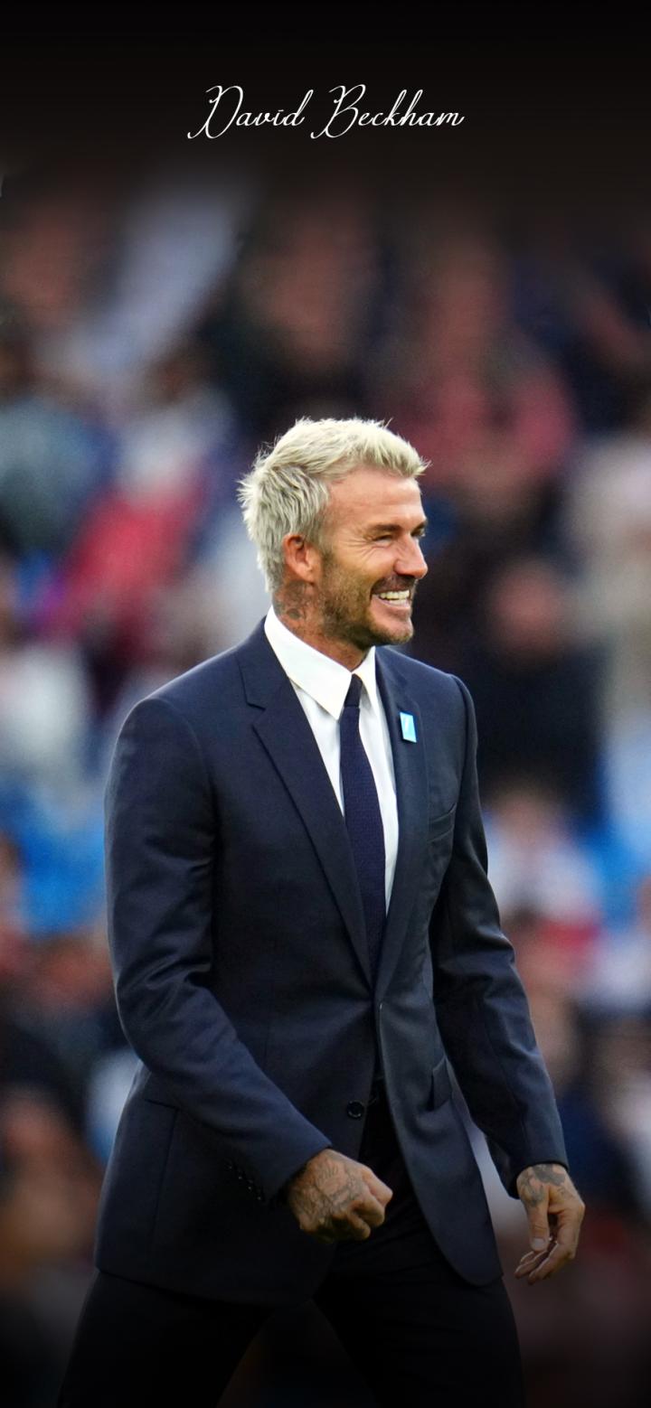 【每日足球帅图】万人之迷丨贝克汉姆手机壁纸休闲篇04