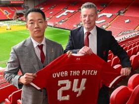 利物浦与韩国品牌Over the Pitch签署零售合作伙伴关系